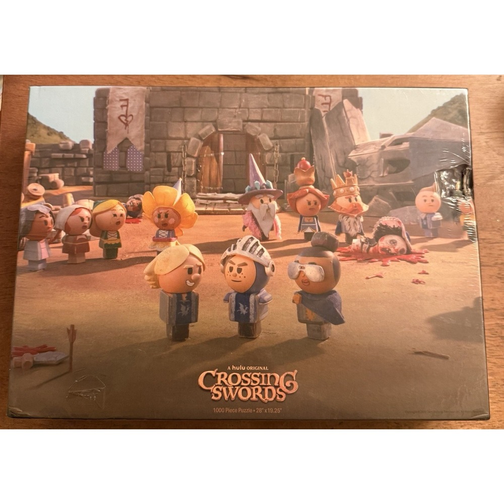 Hulu Crossing Swords Puzzle 1000 Pieces‎ New, Sealed